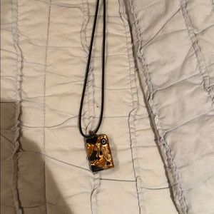 Necklace made from Italian glass